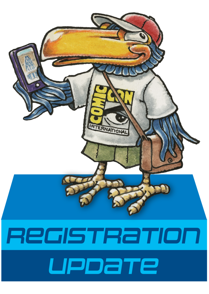 ComicCon 2024 Returning Registration First Look Toucan